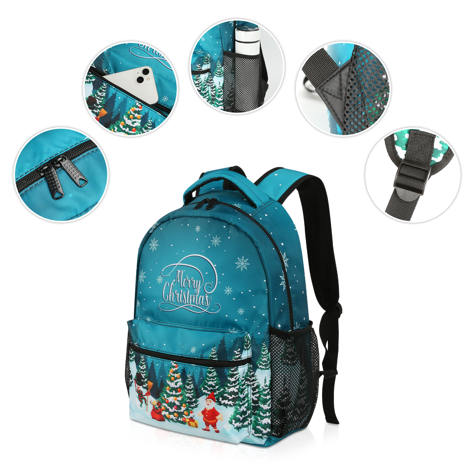 Personalized Full Color Dye Sublimated Backpack 10