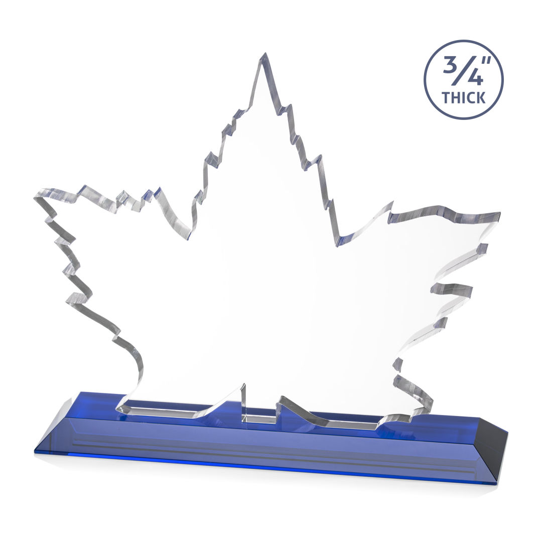 Maple Leaf VividPrint™ Award - Blue 12