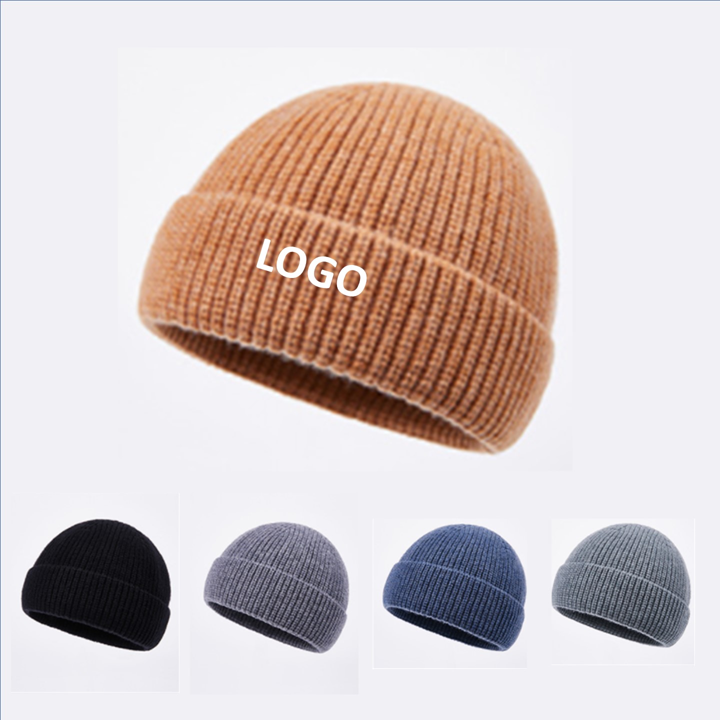 100% Merino Blend Soft Warm Beanie 2