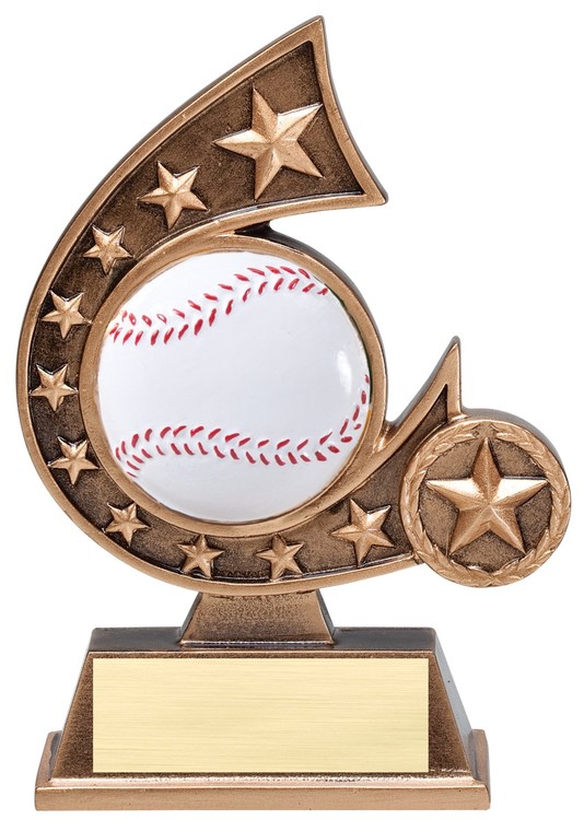 Baseball Comet Series Resin 5-3/4" 1