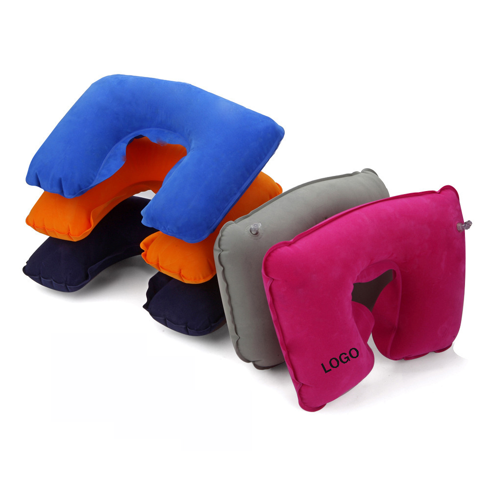 Travel Inflatable Neck Pillow U Rest Air Cushion 2