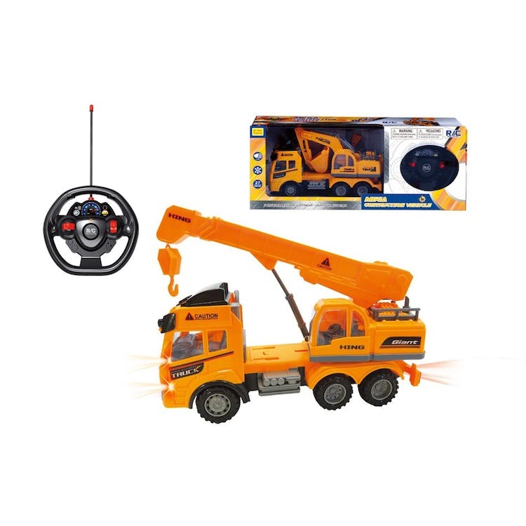 Remote Control Construction Trucks - Working Light 11" 2