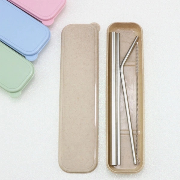 Stainless Steel Drinking Straw Gifts Set 3