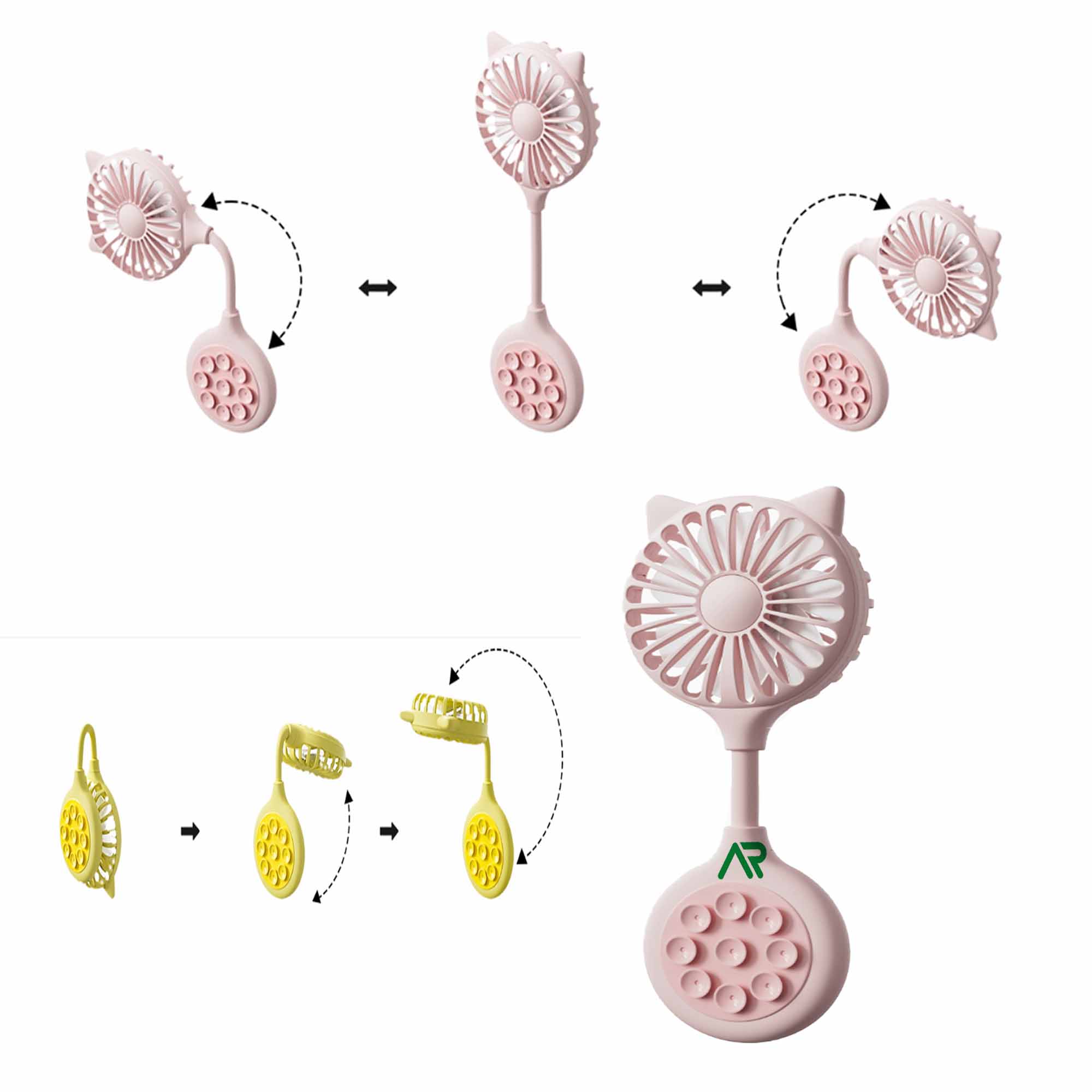 Suction Cup Fan 1