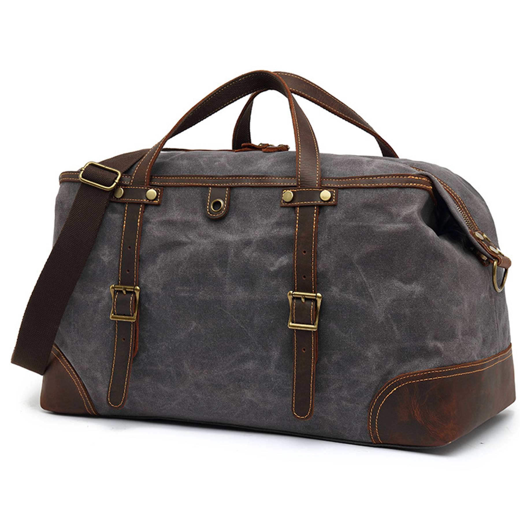 Canvas Waterproof travel sports duffel bag 9