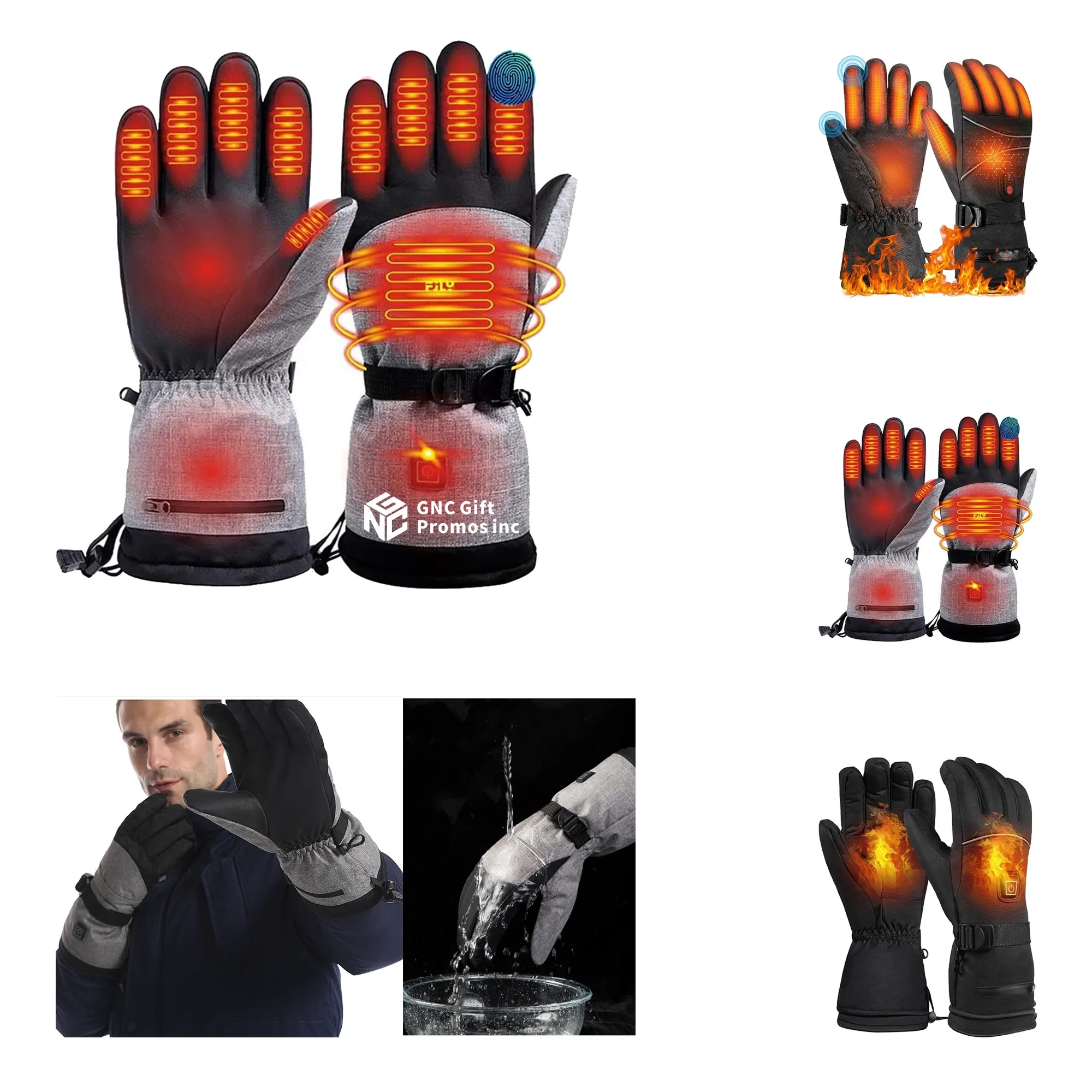 Electric Smart Heating Gloves 10