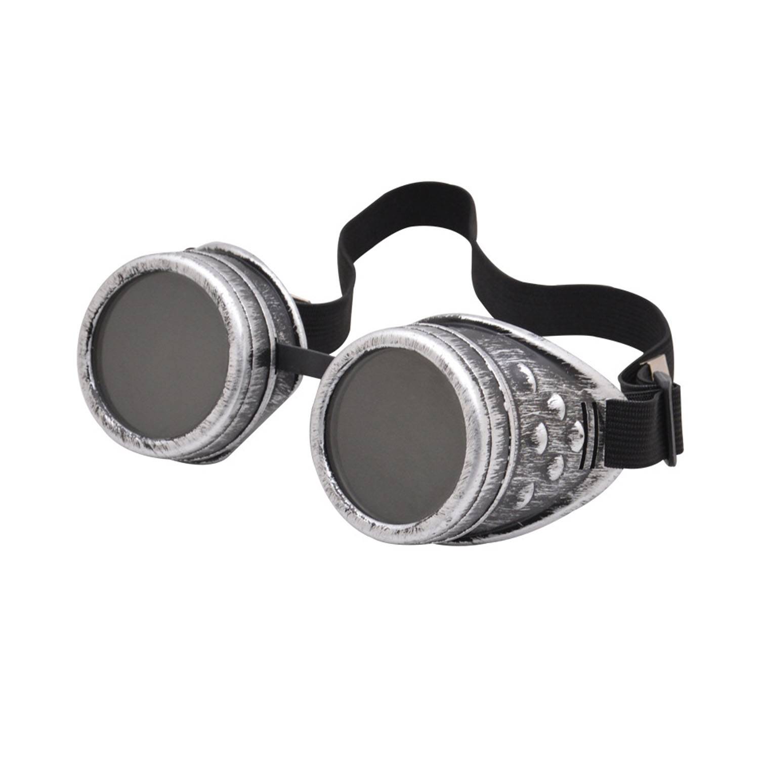Adjustable Cosplay Fashion Vintage Steampunk Goggles 4