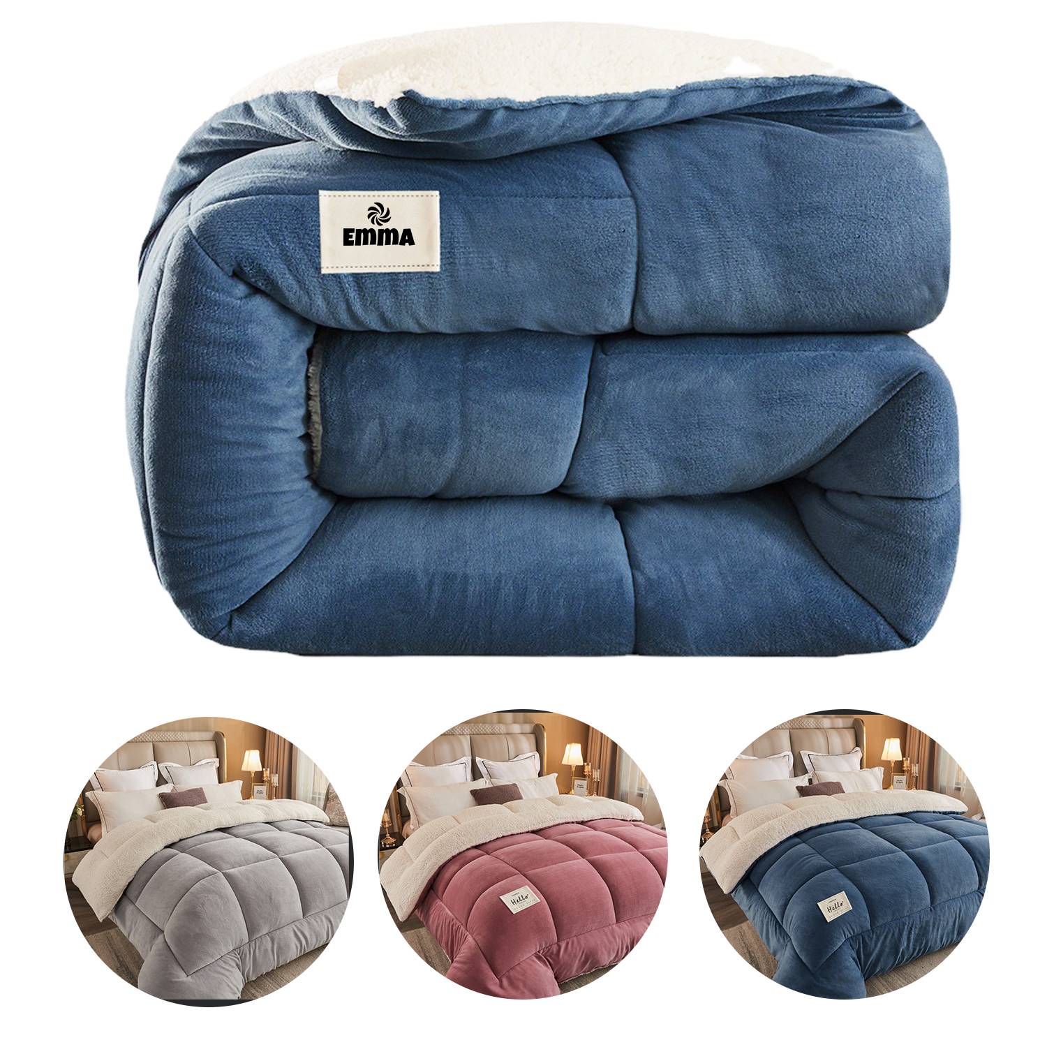 Plush Bedding Comforter Soft Warm 2
