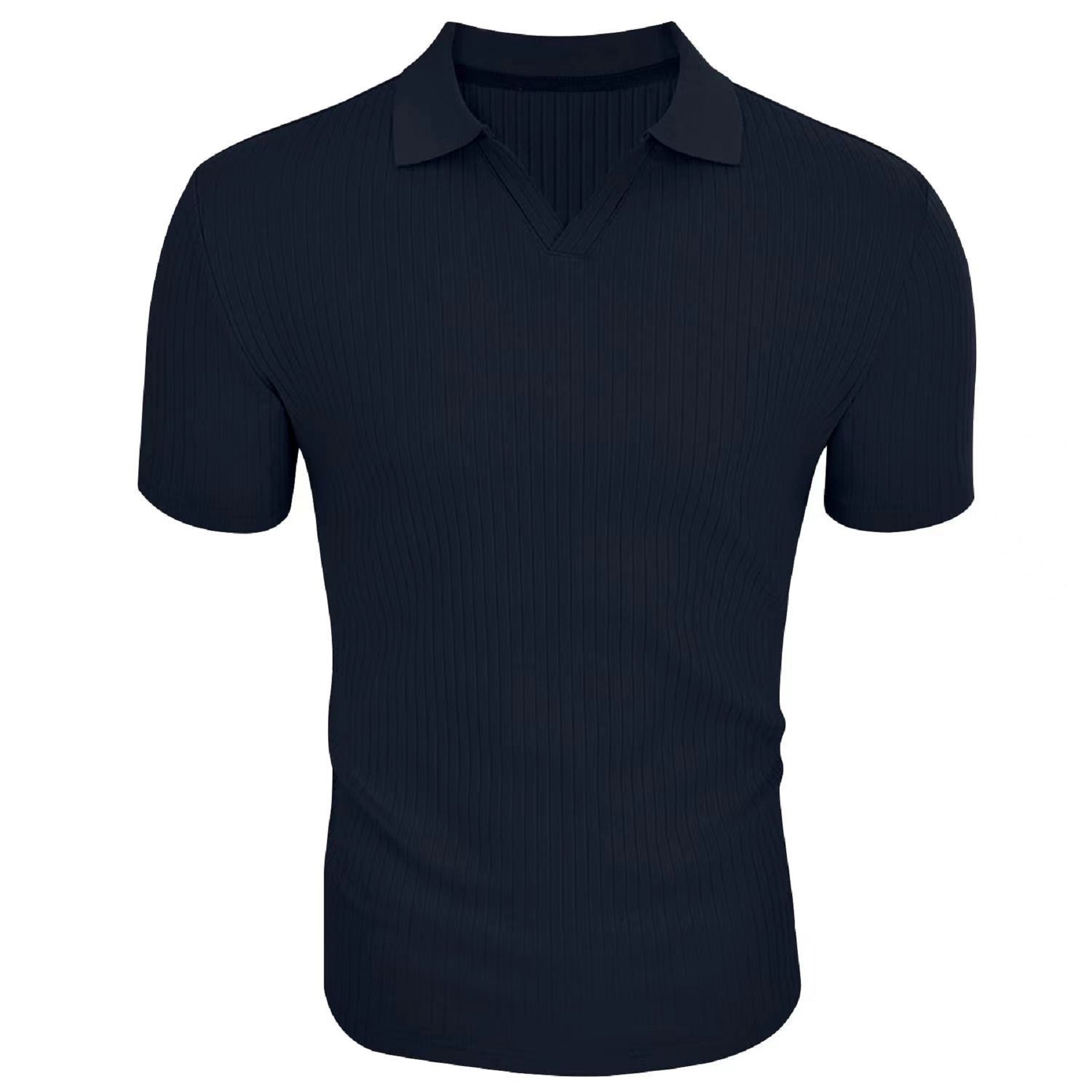 Polo Shirts for Men Short Sleeve Slim Fit Shirts Casual Stretch 6