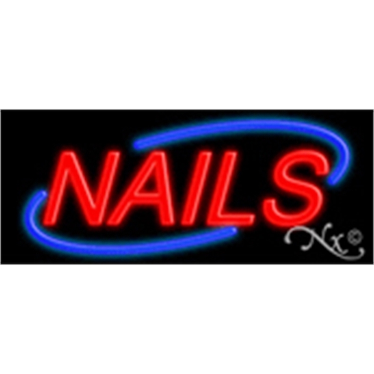 Nails Economic Neon Sign 2