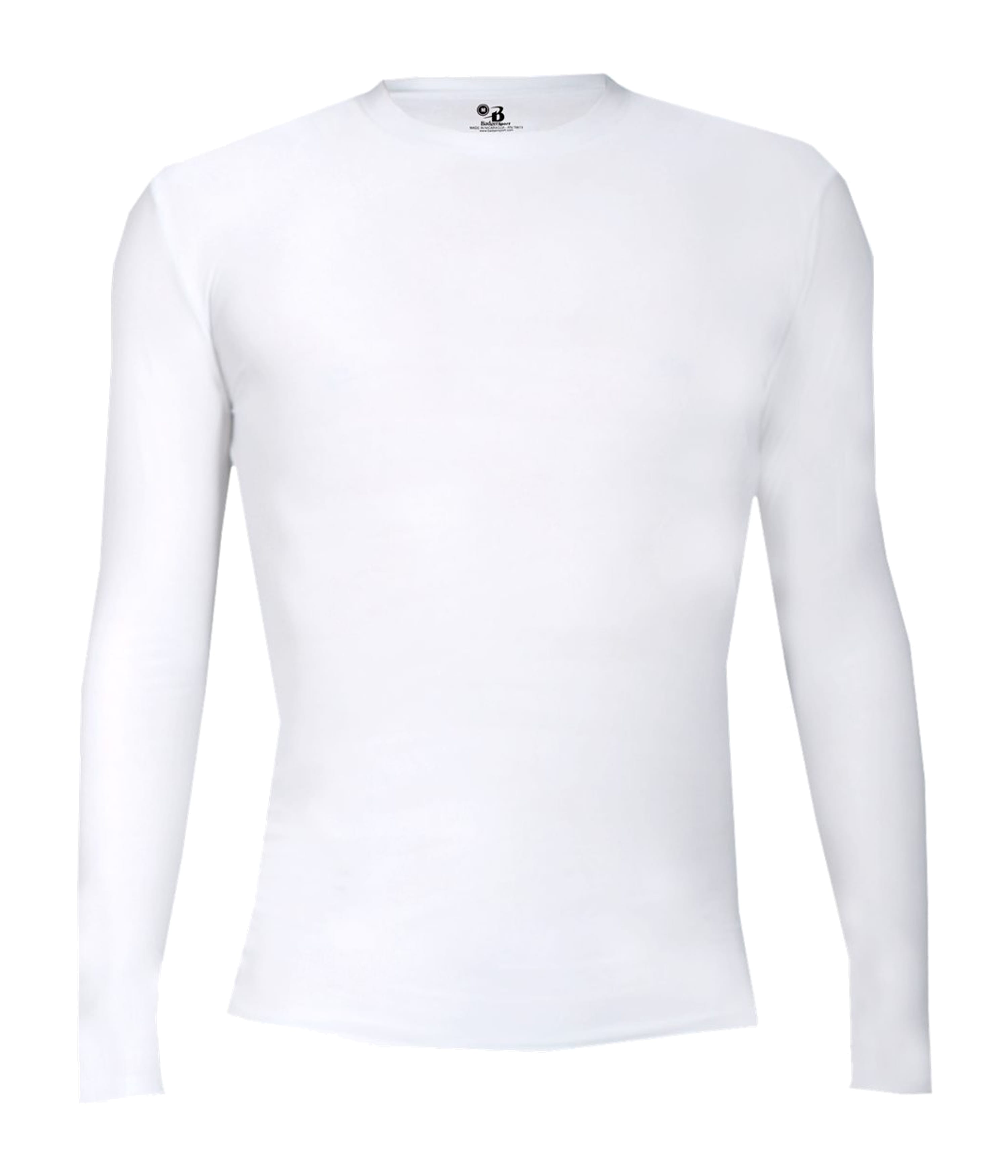 YOUTH PRO COMPRESSION LONG SLEEVE CREW 2