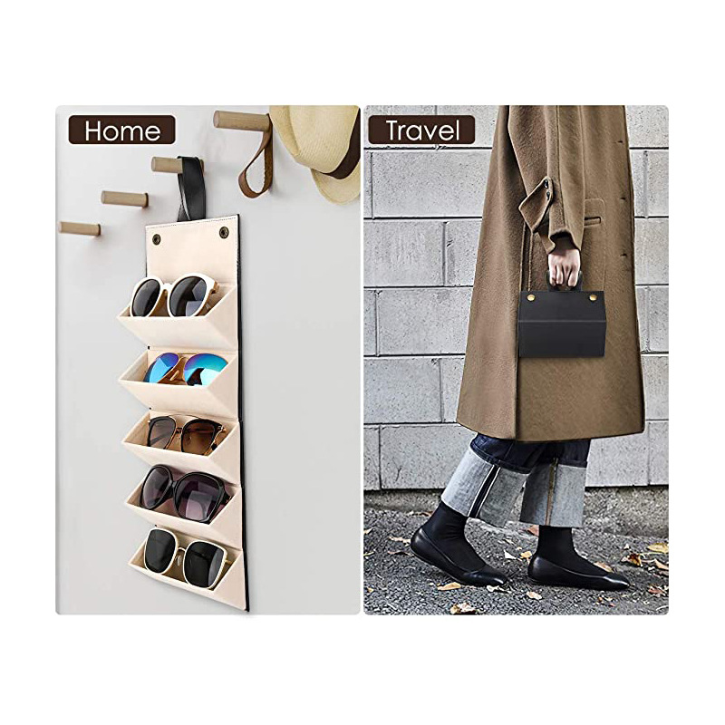 Travel Glasses Case Multiple Pairs Eyeglasses Storage Box 13