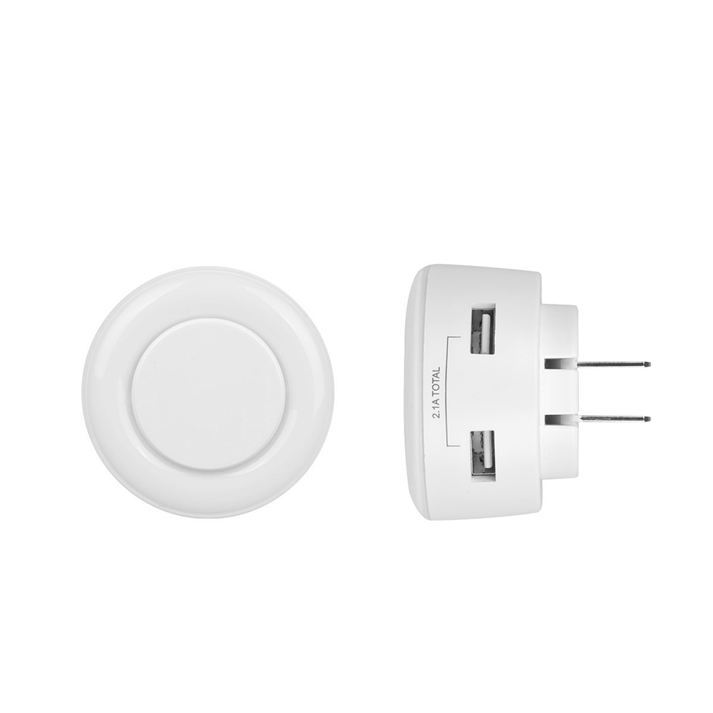 Lakeview LED Night Light Wall Charger - Simports