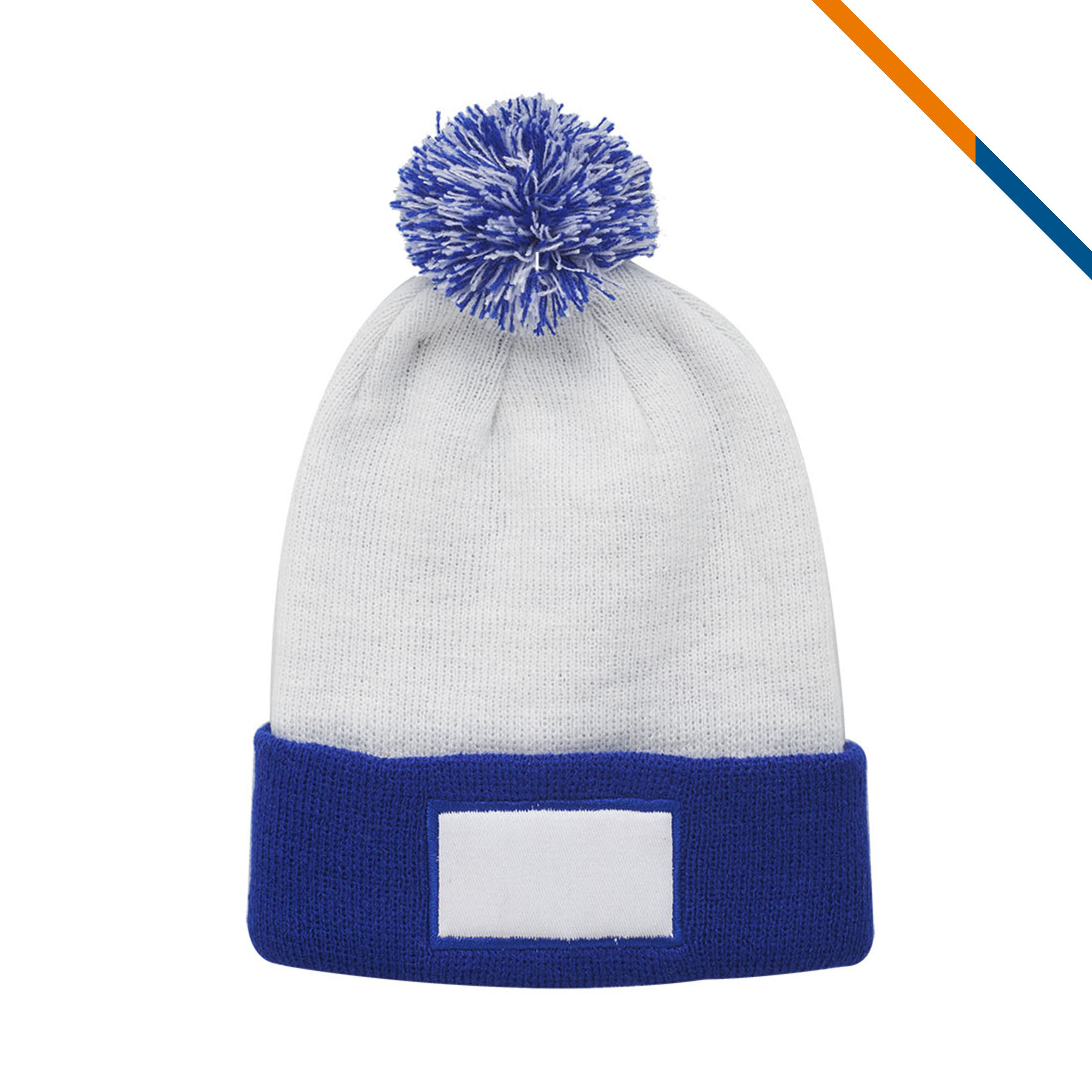 Kent Patch Pompom Beanies 6