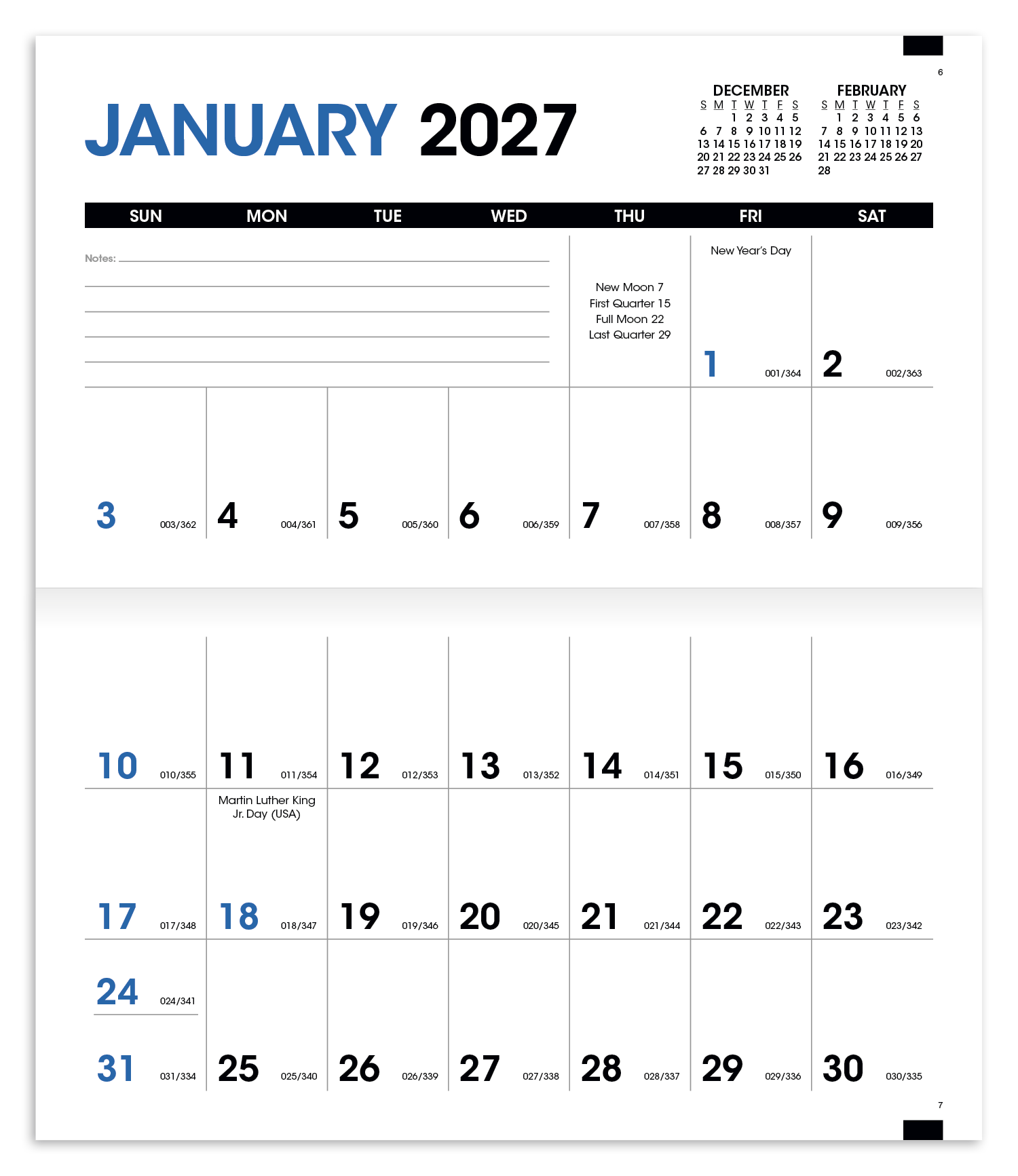 Triumph® Calendars Pocket Planner with Custom Cover 18