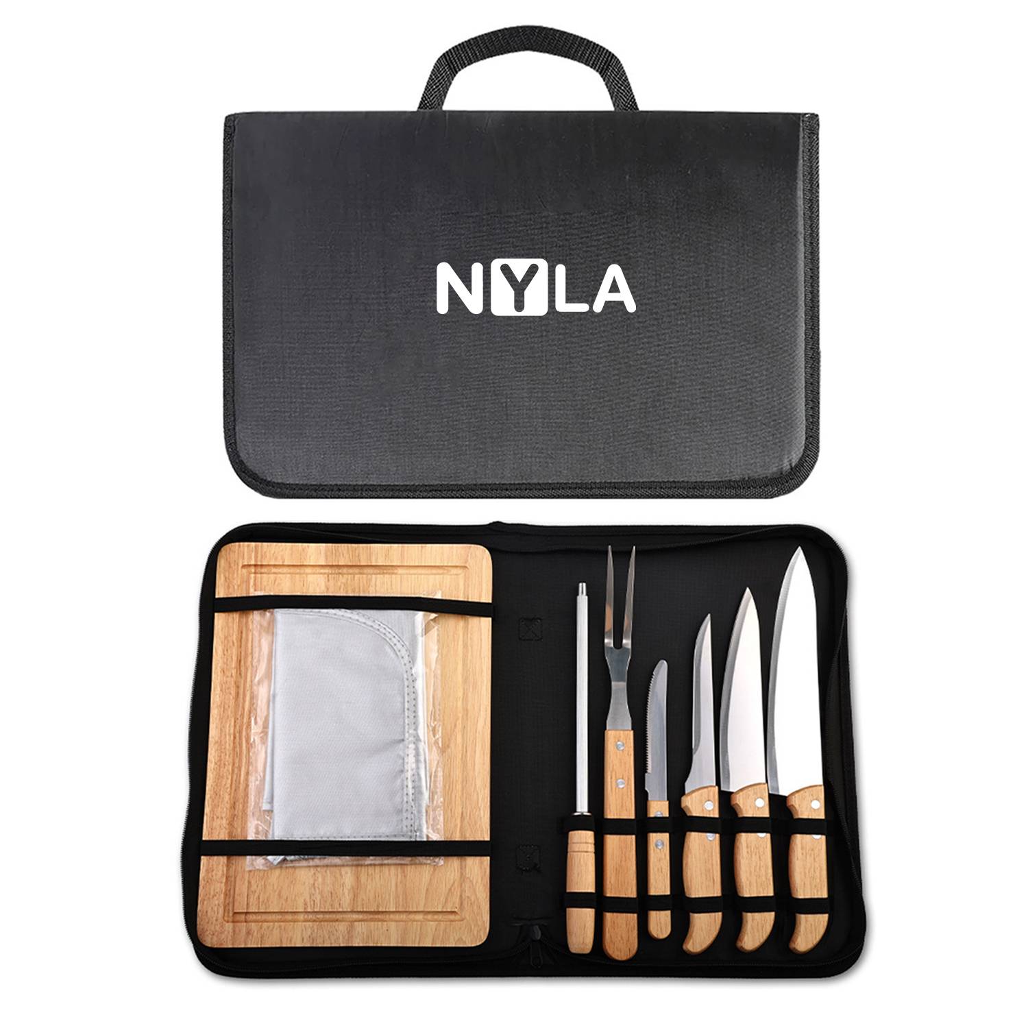 8Pcs Bbq Grill Tools Set 11