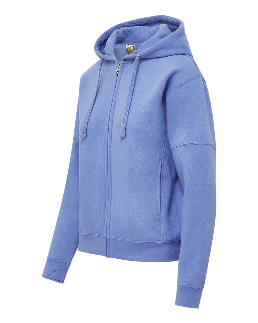 Women's Vintage Fleece Hooded Full-Zip Sweatshirt - W25165 6