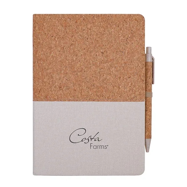 Eco Friendly Cork Notebook With Pen 1