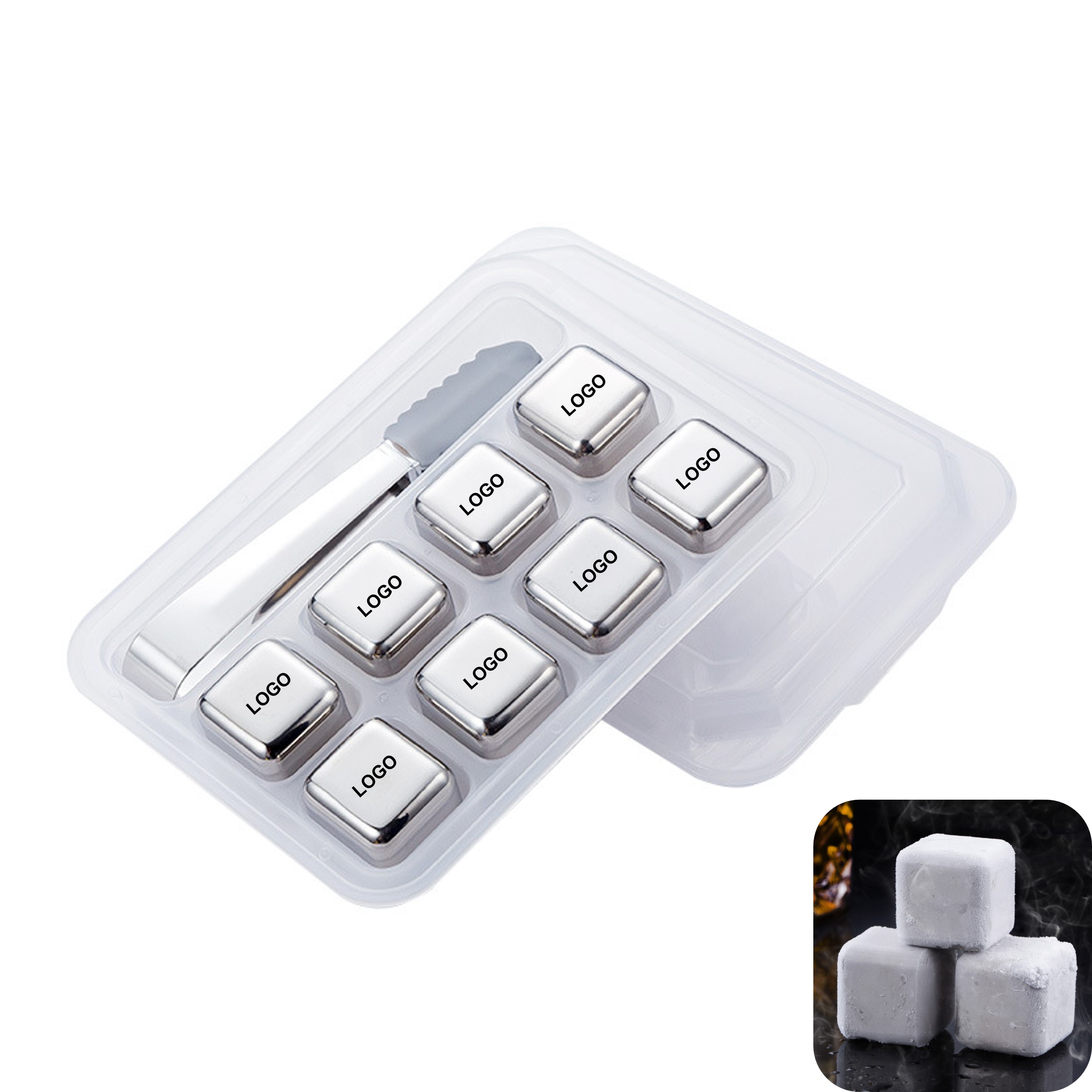 Whiskey Stone Ice Cubes 8pk (direct import) 2