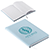 Draftsman Padded Hardcover Journal with Grid-Lined Paper 10
