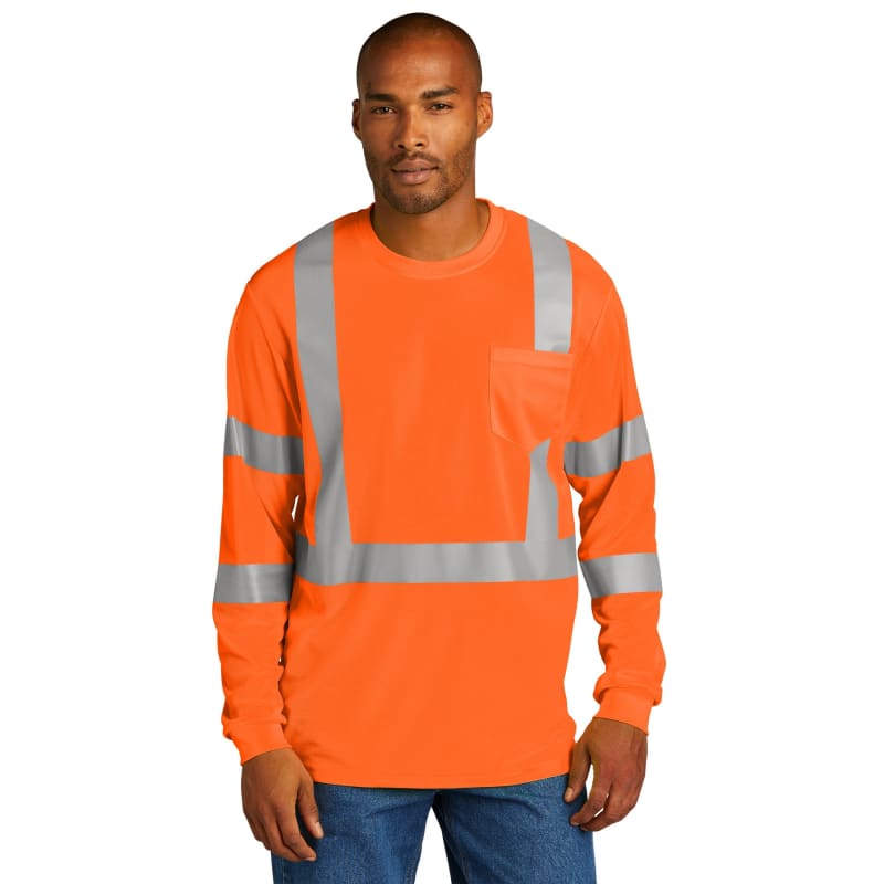 CornerStone ANSI 107 Class 3 Mesh Long Sleeve Tee. 2