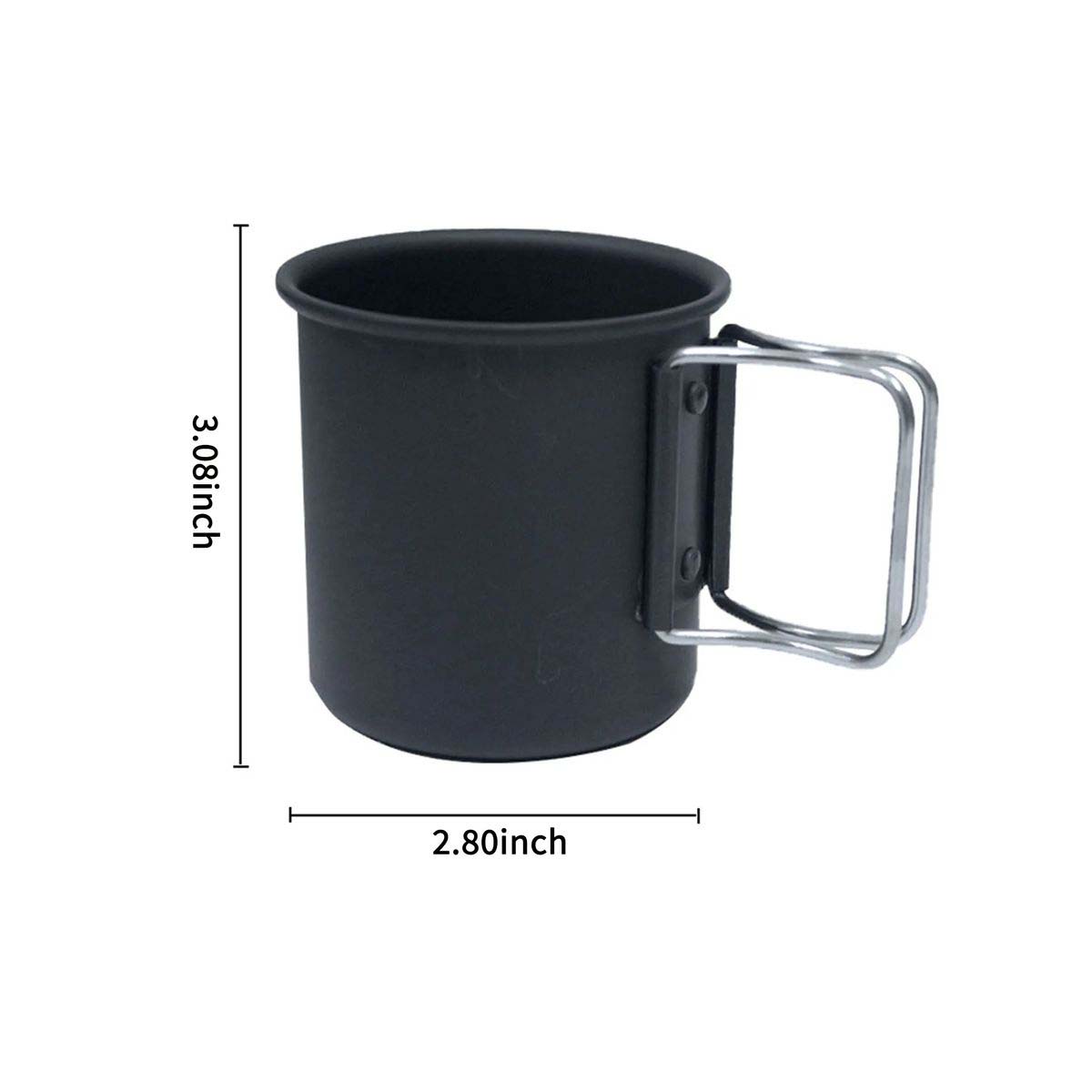 Durable Aluminum Cup Lightweight and Reusable 2