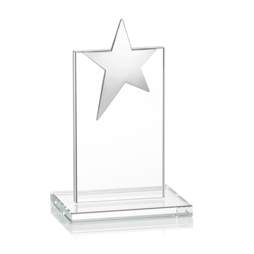 Bryanston Chrome Star VividPrint™ Award - Clear 8