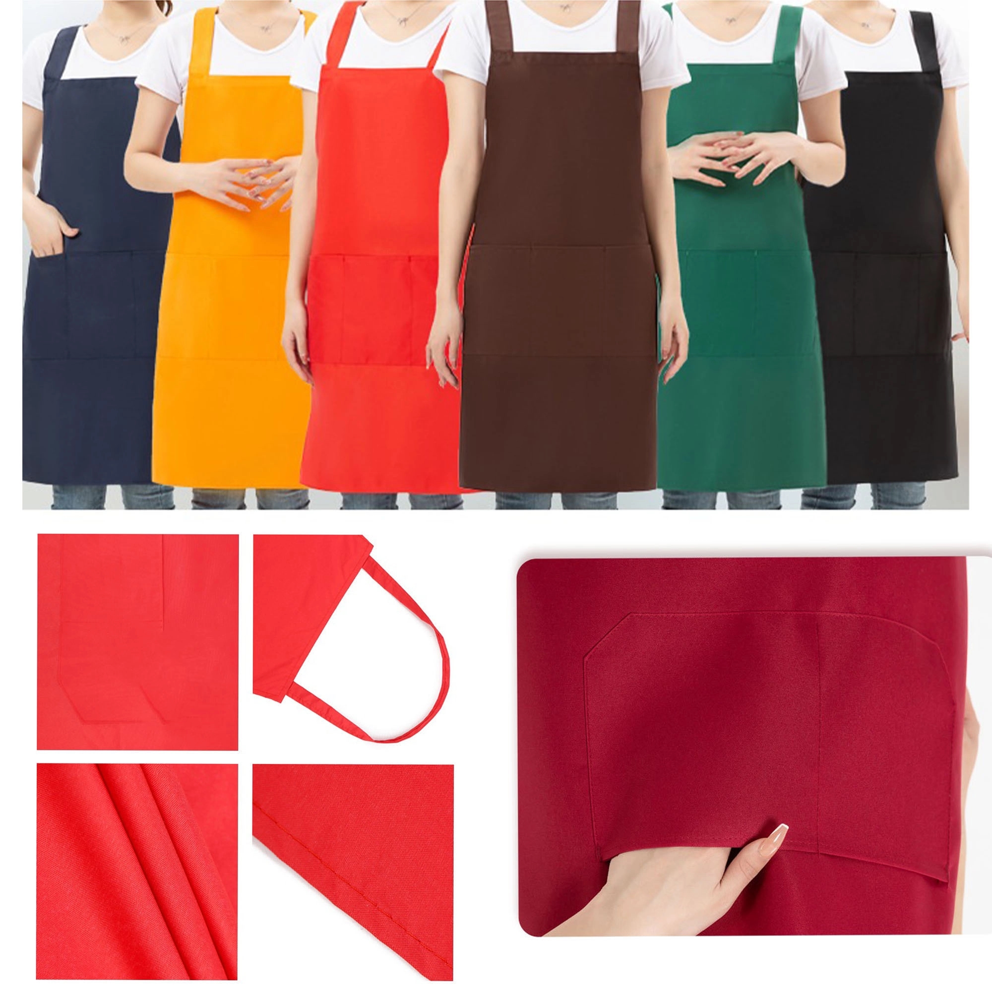 27 x  23 inch Polyester Kitchen Aprons 2