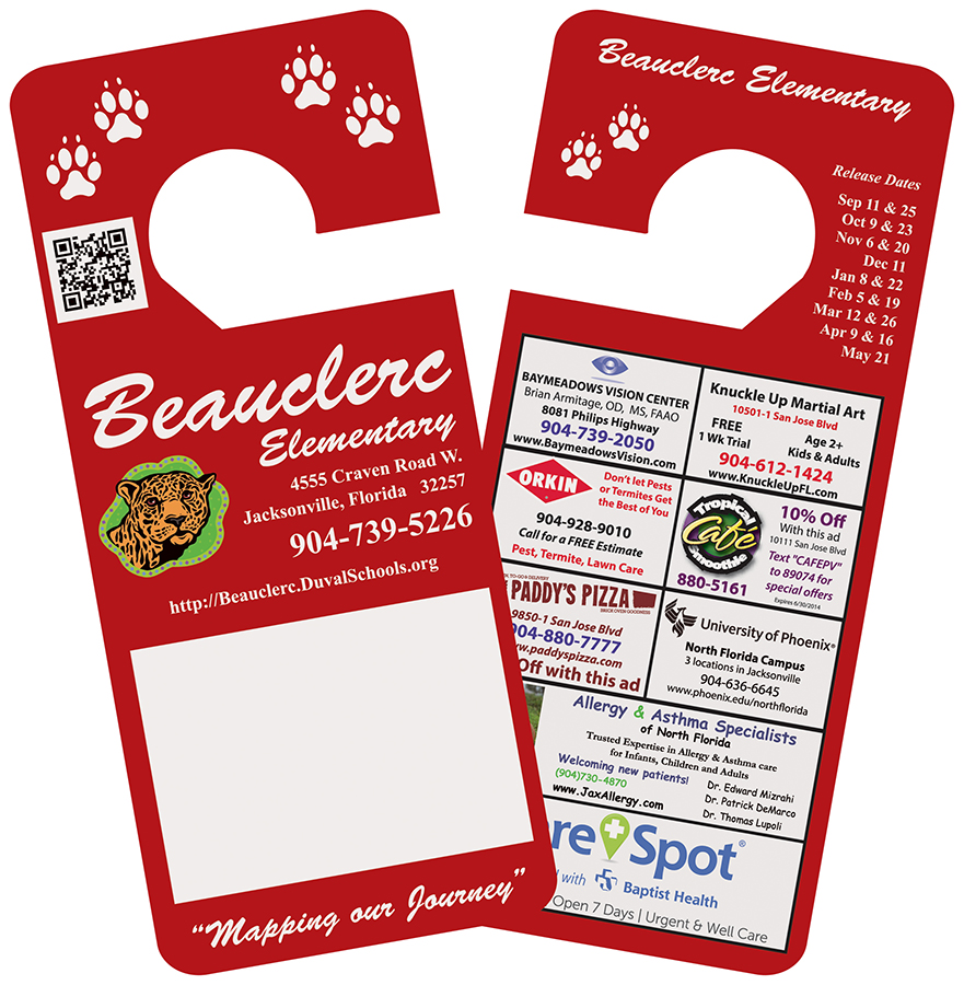 Door Hanger - 4CP One Side 2