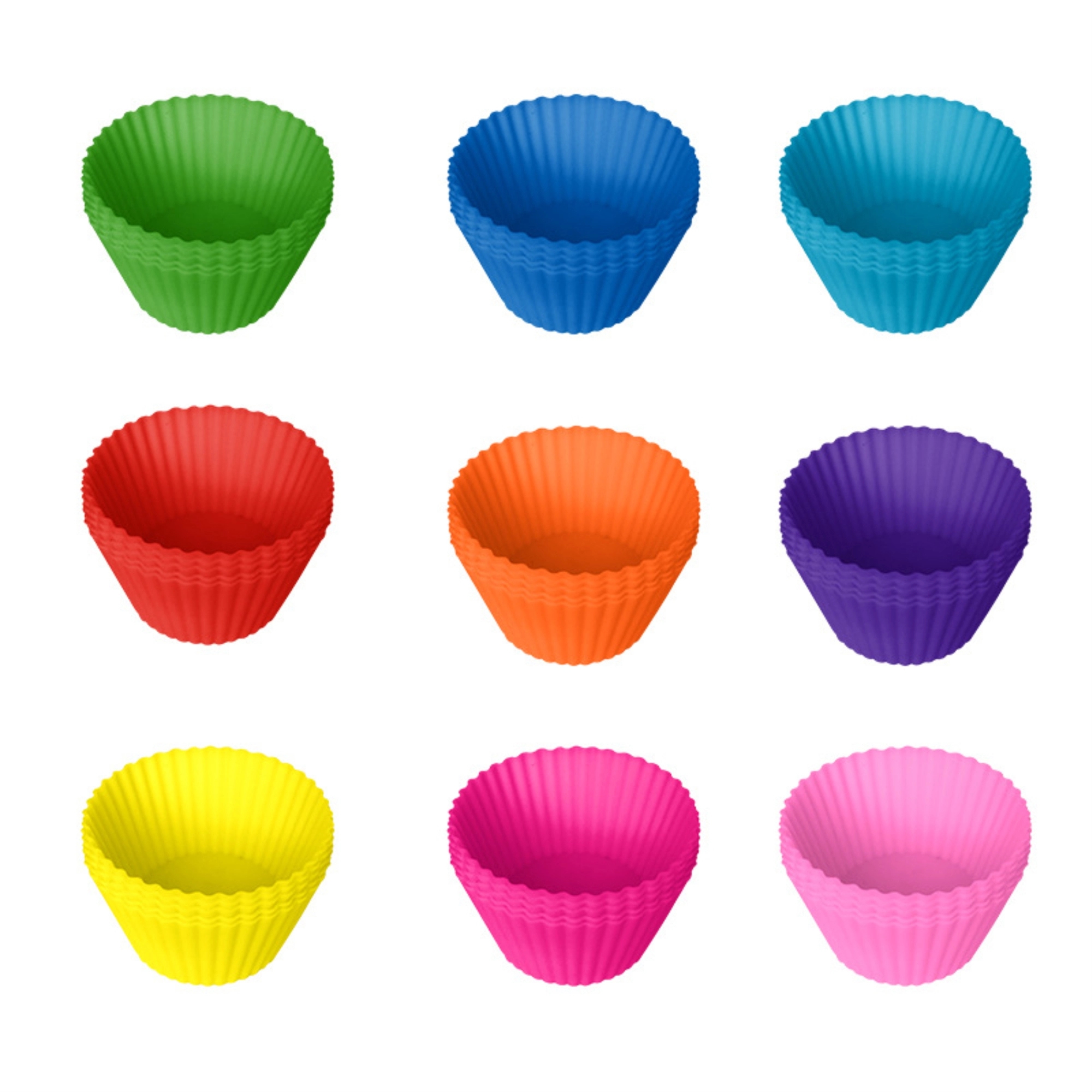 Silicone Muffin Liners Baking Cups 4