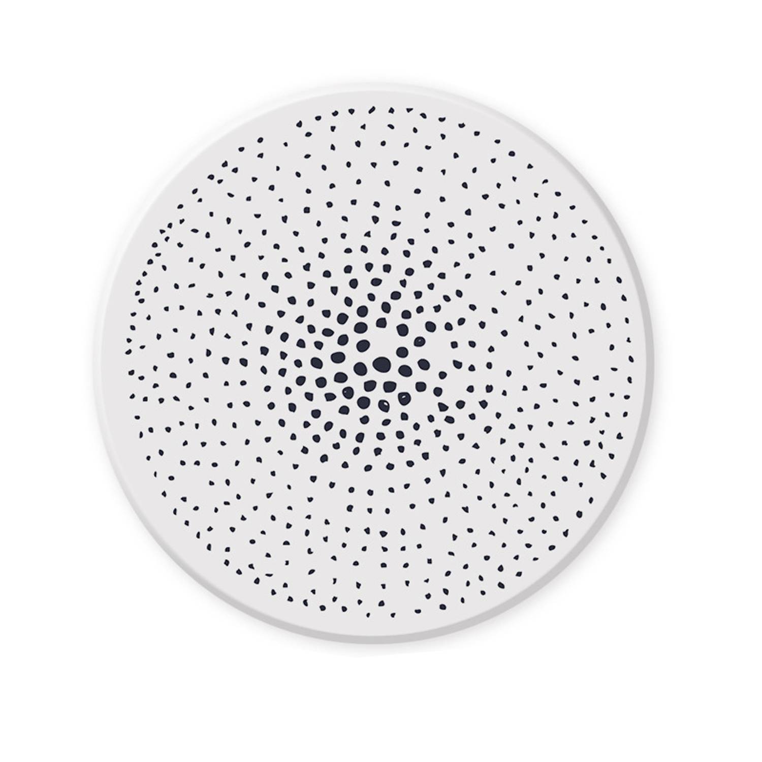 Non-Slip Diatomaceous Earth Absorbent Drink Coaster 6