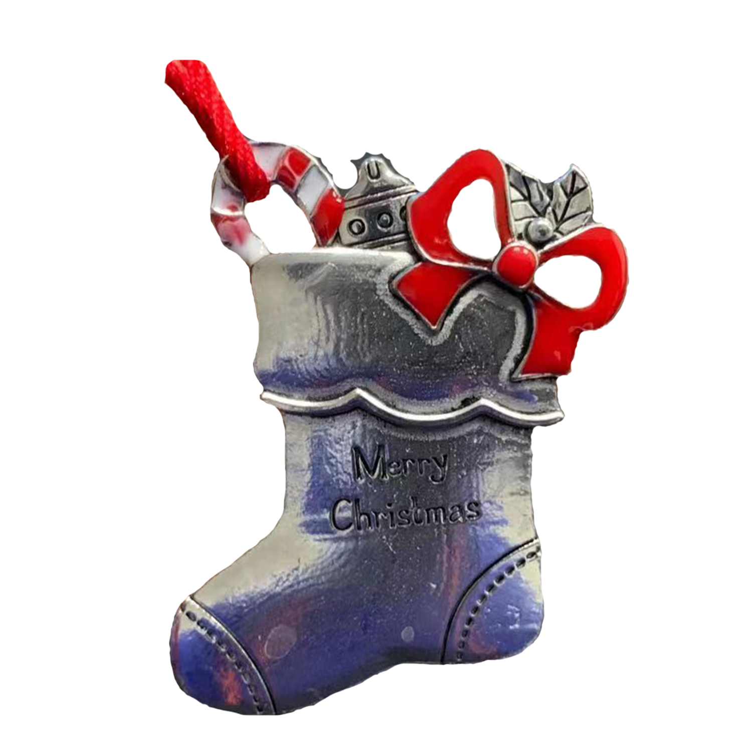 Metal Hanging Christmas Tree Ornaments 6