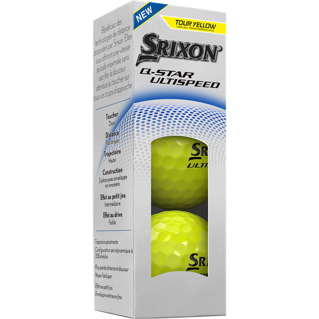 Srixon Q-STAR ULTISPEED Golf Balls - 3 Pack 27