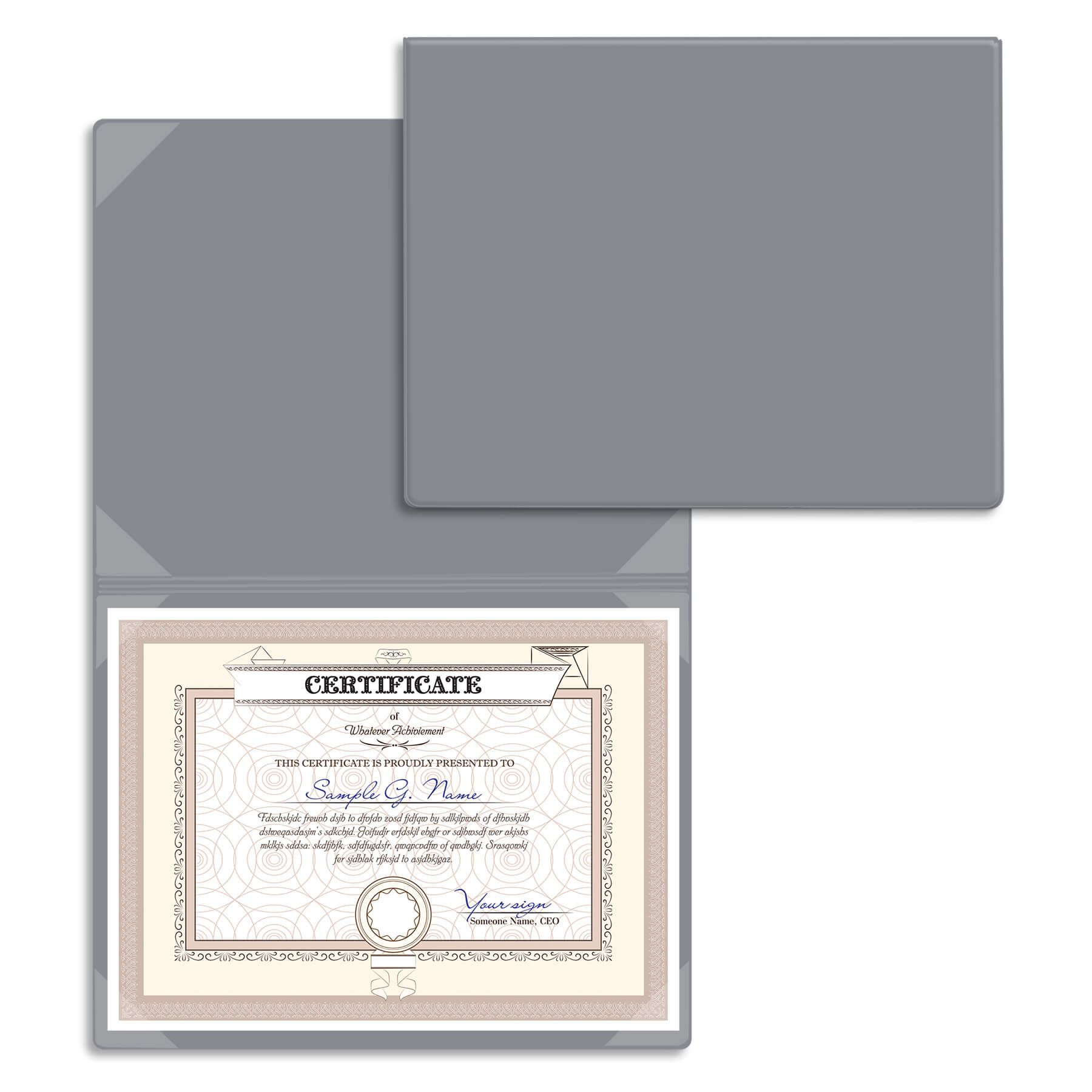 Certificate/Diploma Holder - 8 Corners 14
