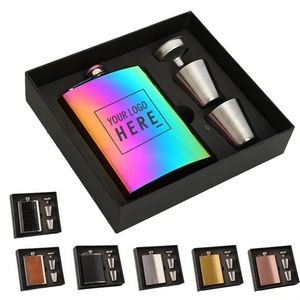 Stainless Steel Wine Flask Flagon Set 11