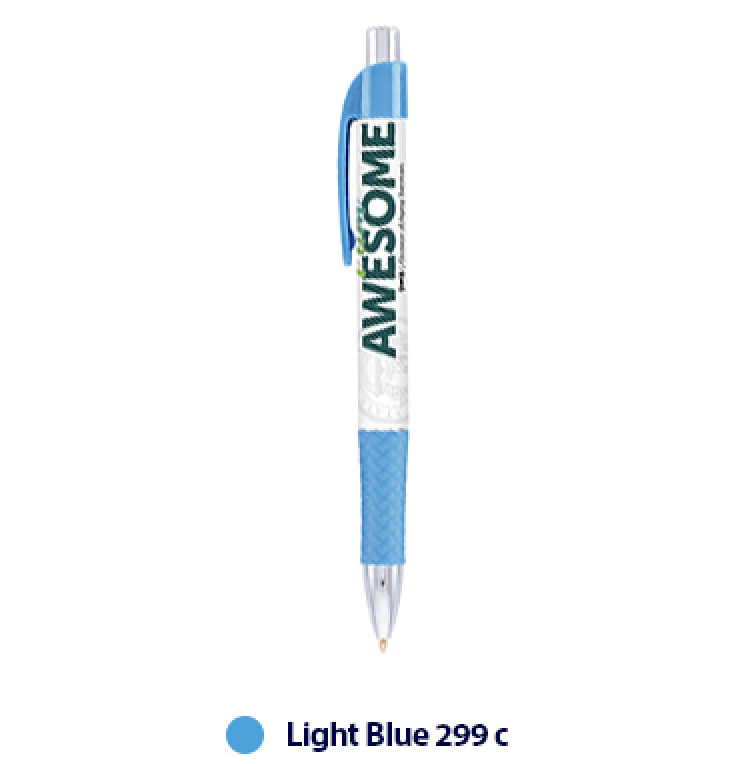 Top Flight Plastic Pen (Full Color Imprint) 1