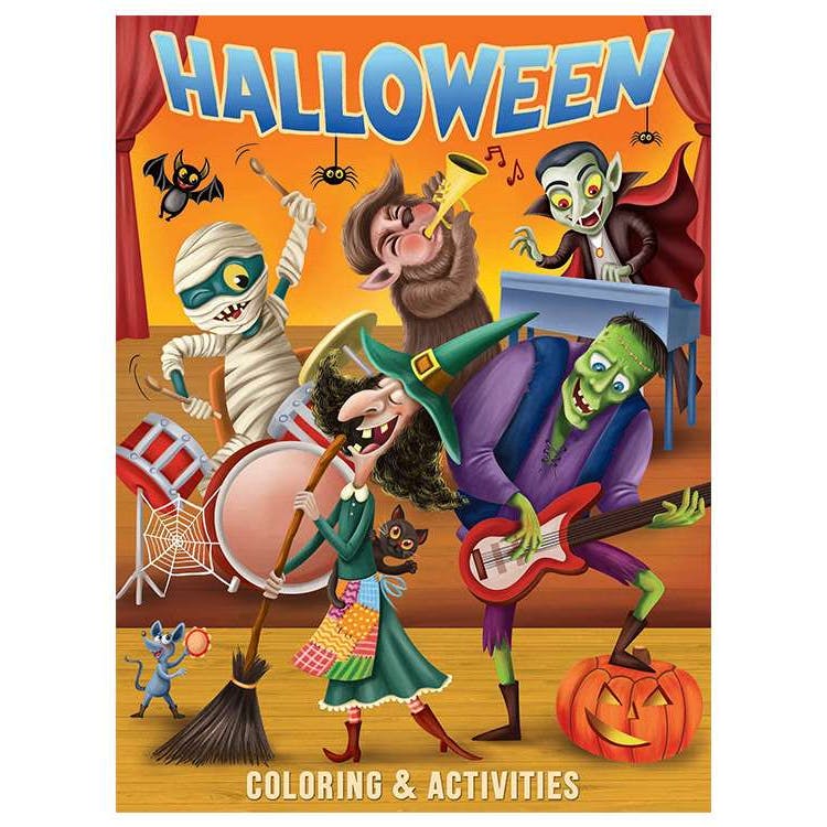 Halloween Coloring Books - Assorted 64pgs 2