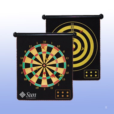 16" DOUBLE SIDED DART GAME 2