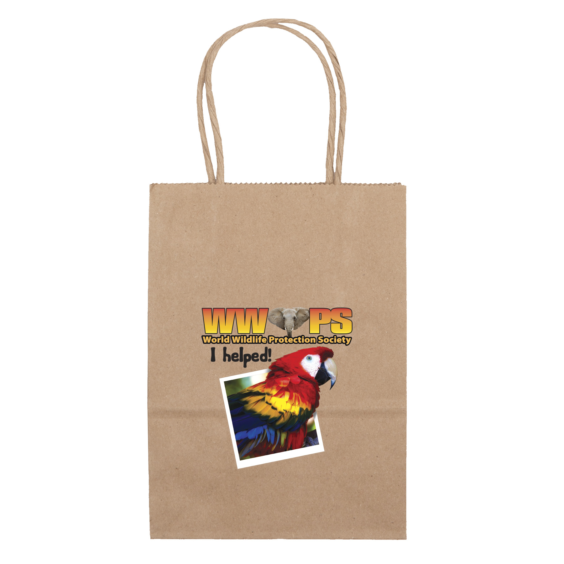 Eco Pup - Kraft-Brown Shopper - ColorVista 3