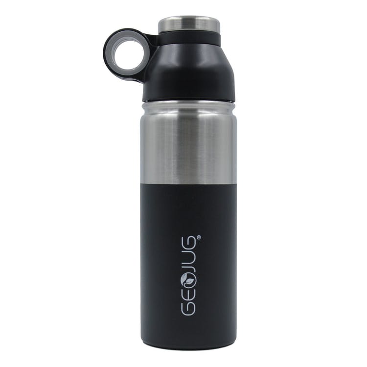 Stainless Steel Insulated Water Bottles - 18 oz Black 2