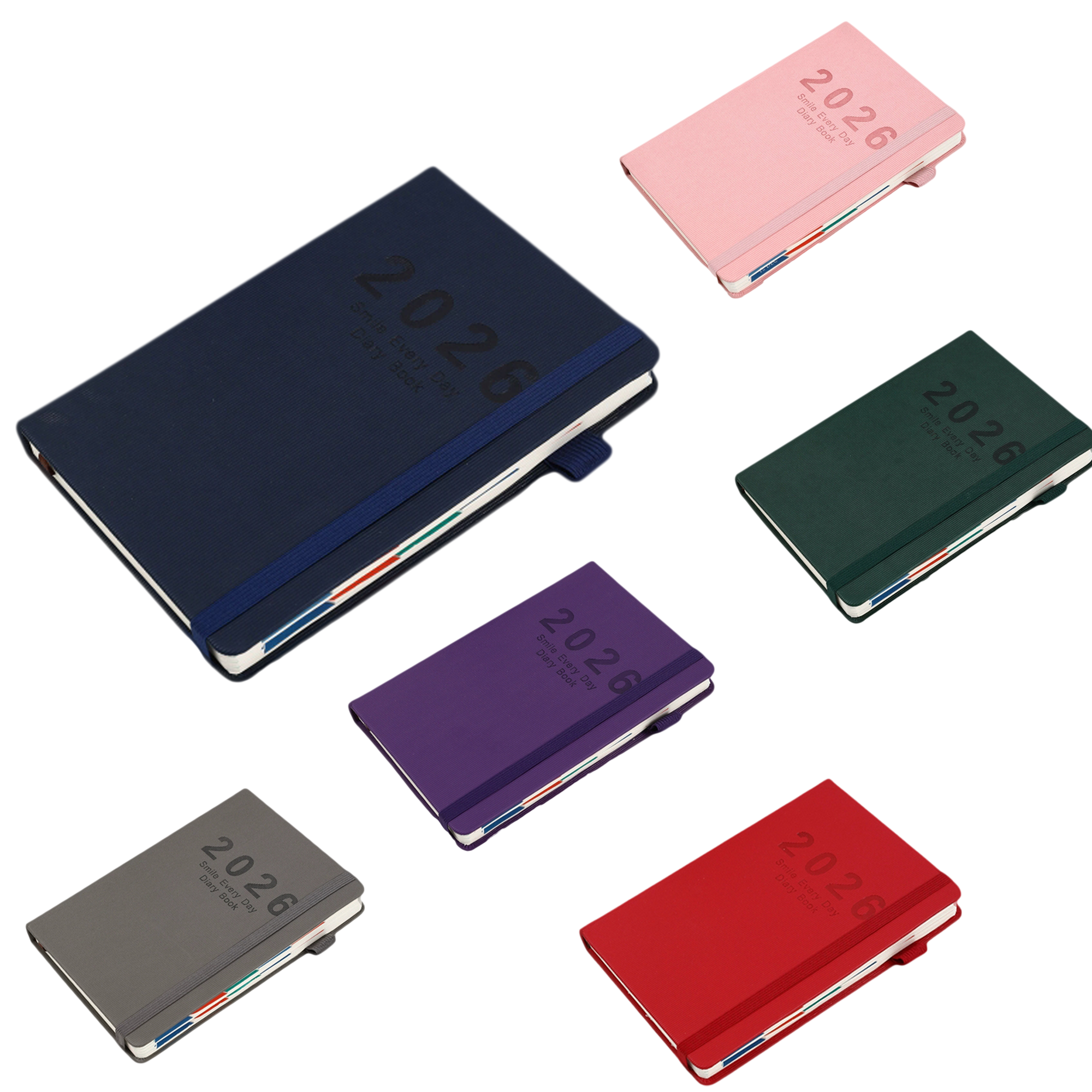 Fashion Striped Strap Journal Notebook 2
