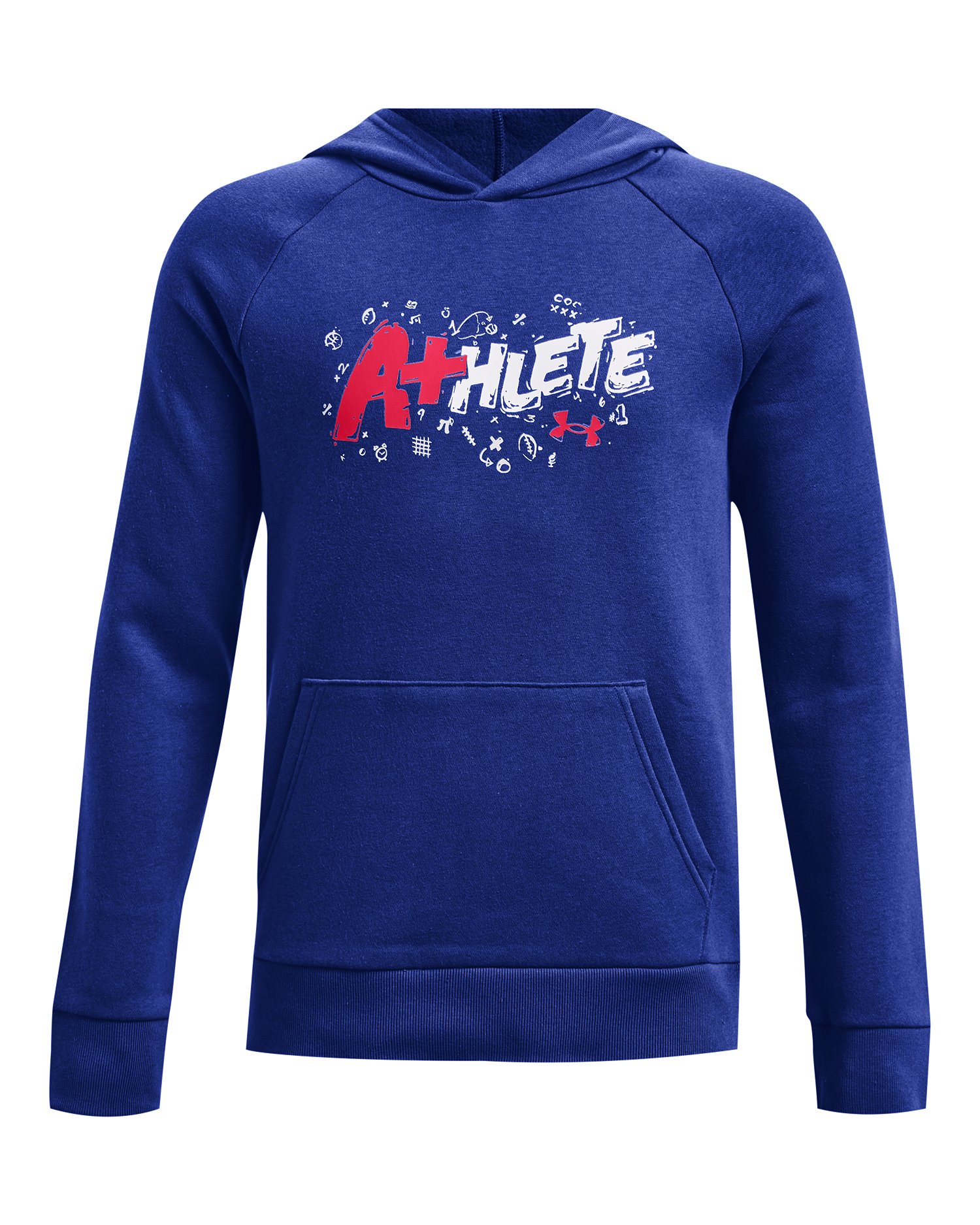 Boys' UA Rival Fleece Athlete Hoodie 2