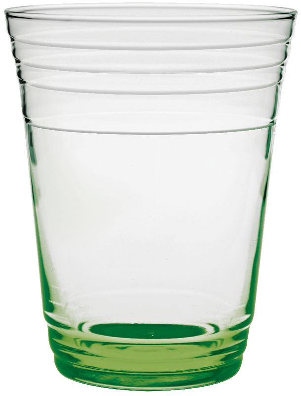 16 oz. Glass Fill Up Cup - Deep Etched 33