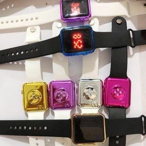 Sports Watch With Digital Square Dial Adjustable Band Detachable Design 21