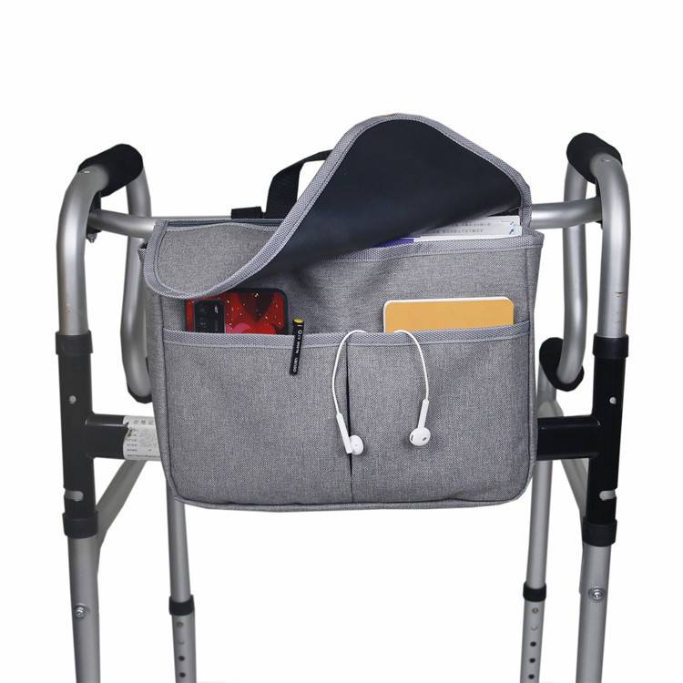 Oxford Wheelchair Side Bag with 3 pockets 6