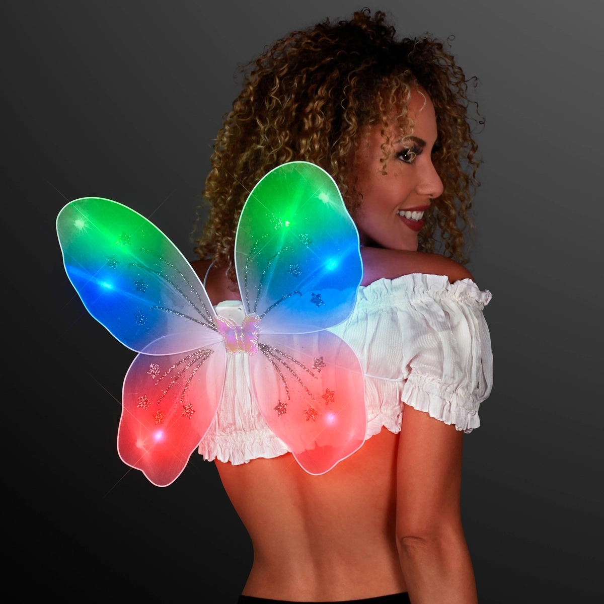 Blinking butterfly wings 10