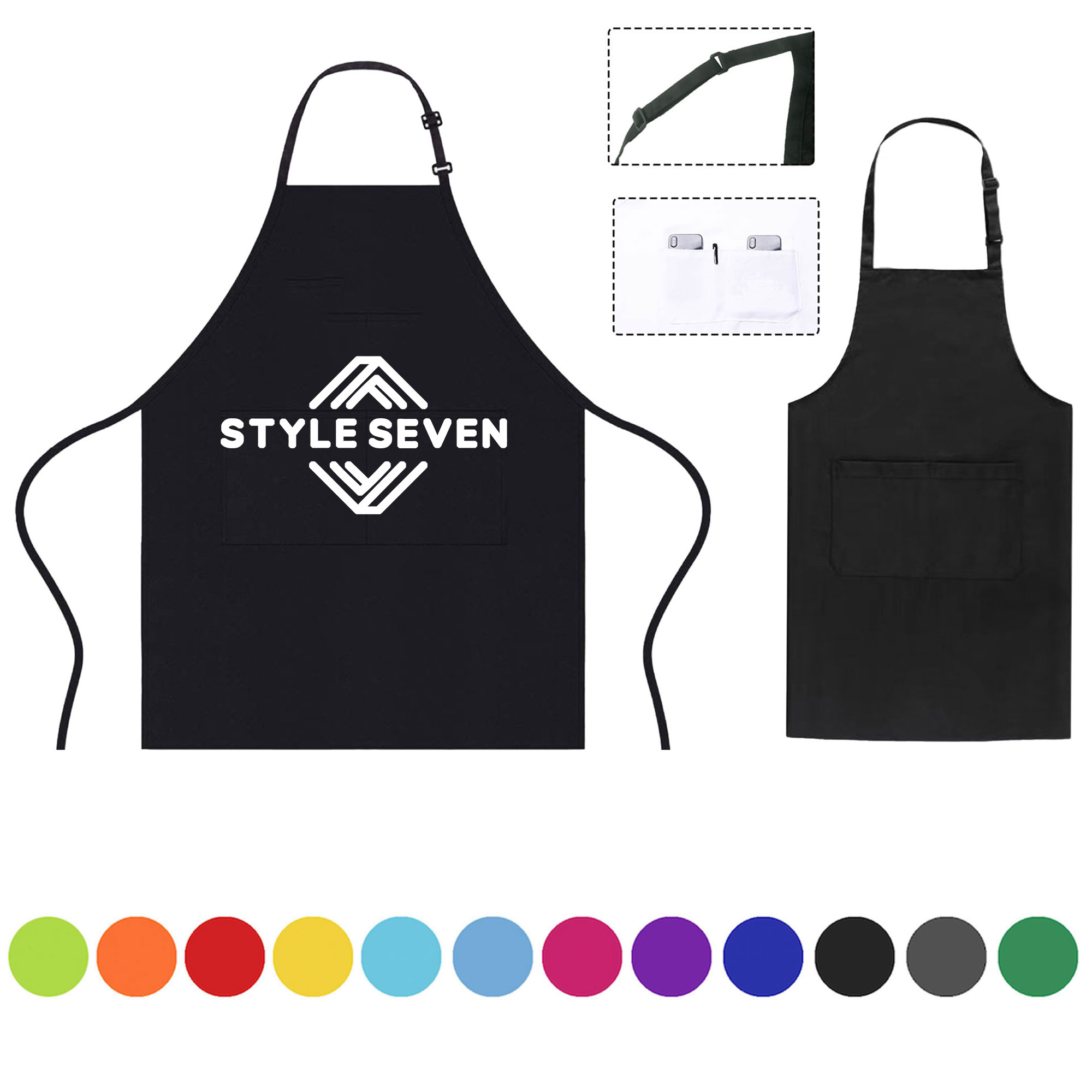 Durable High-Quality Kitchen Chef Cooking Apron 2