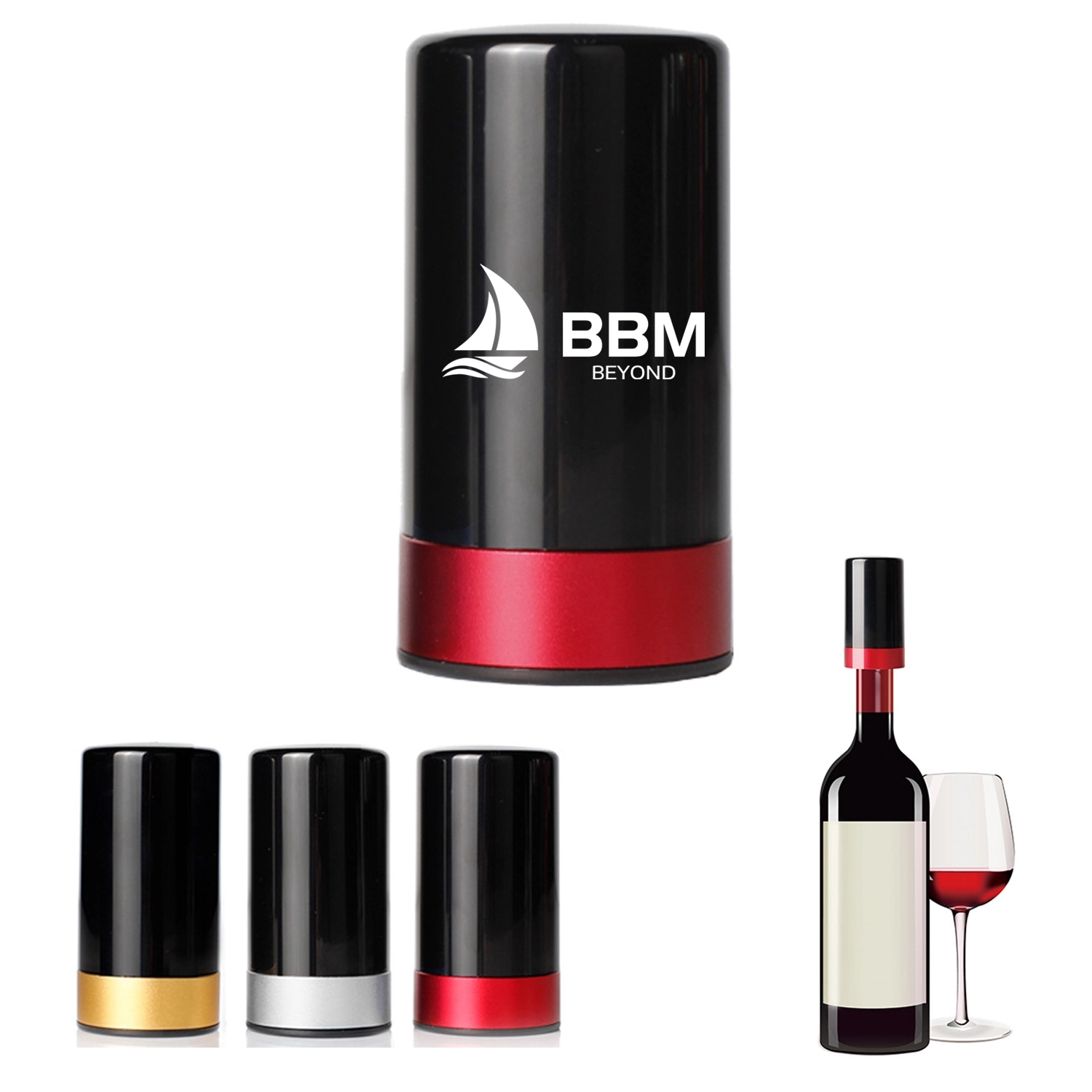 Electric Vacuum Plug For Red Wine 2