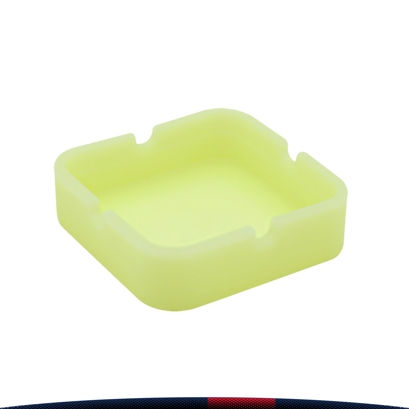 Square Fluorescence Ashtray 5