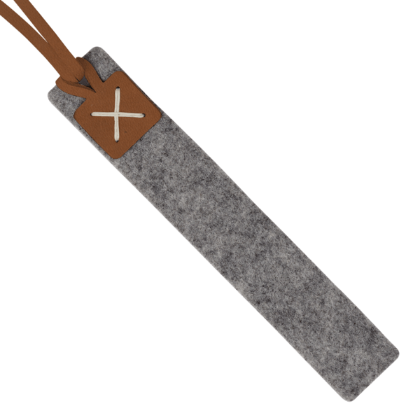 Beech Felt Tasseled Bookmark 140